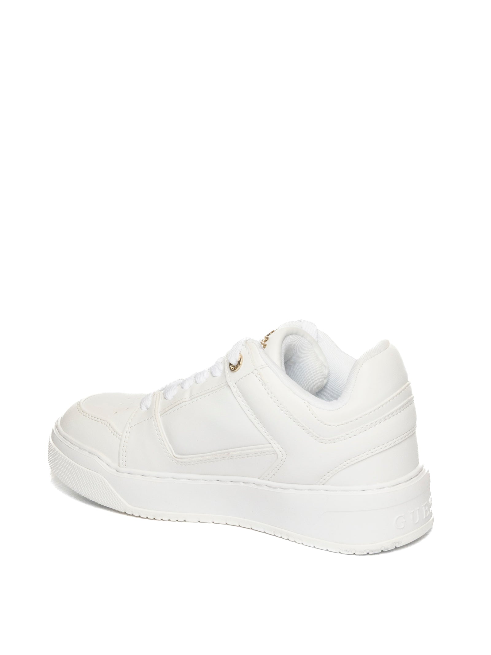 GUESS Sneaker delove bianco FLTDEL ELE12 DELOVE-WHITE 