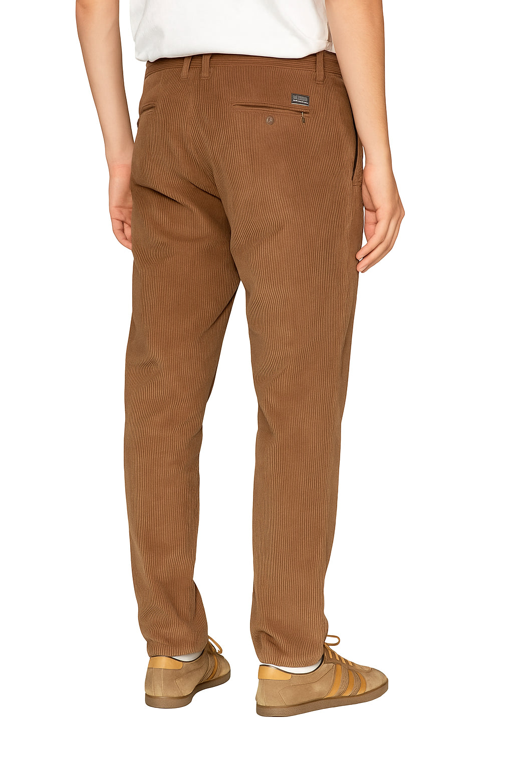 IMPURE pantalone velluto marrone MIHARA VELL-MUD 
