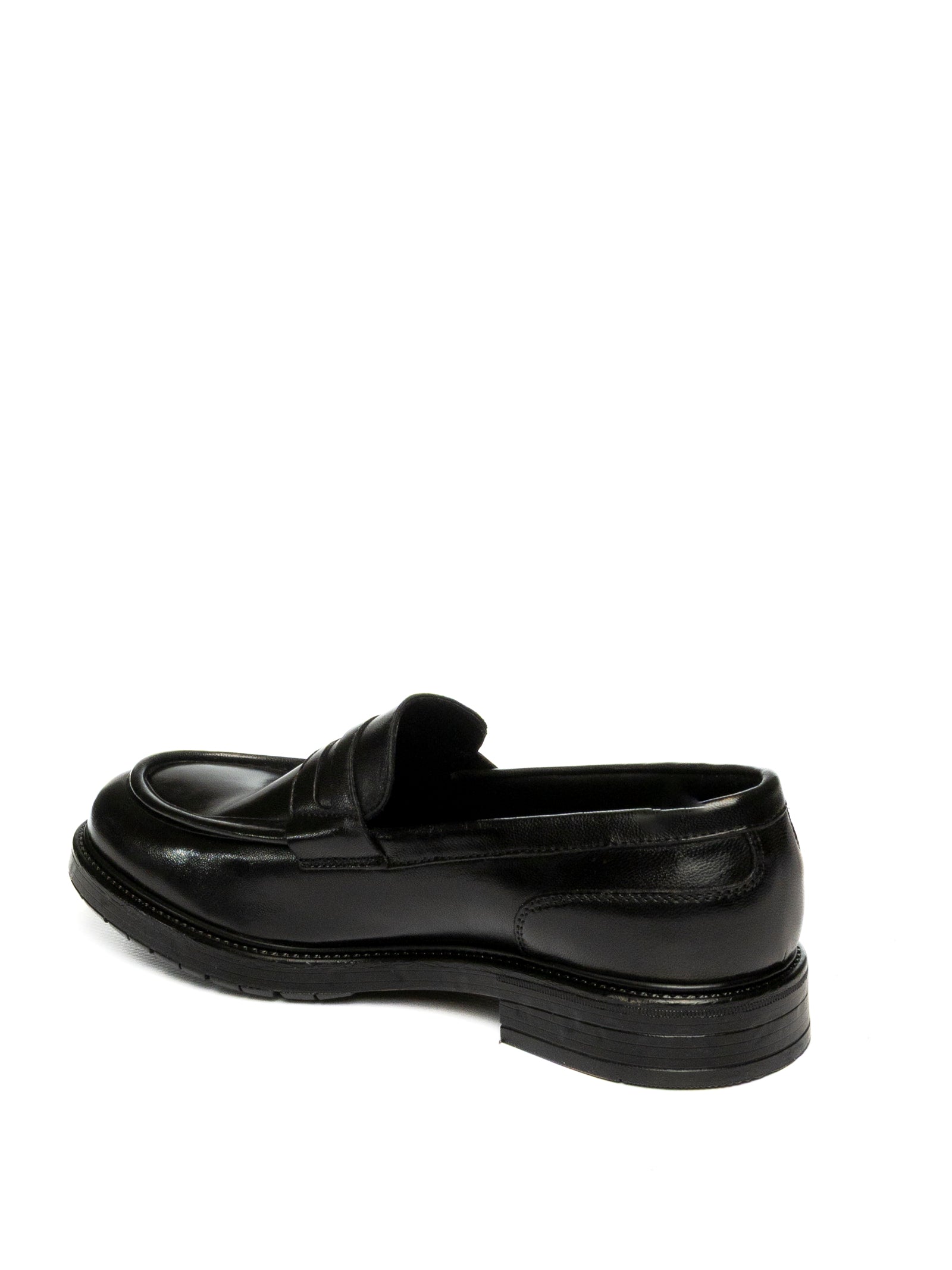 KEBO Mocassino pelle nero 2070 PELLE-NERO 