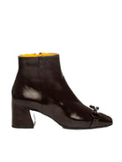 MARA BINI Tronchetto morsetto bordeaux T243 LUX-BURGUNDY 