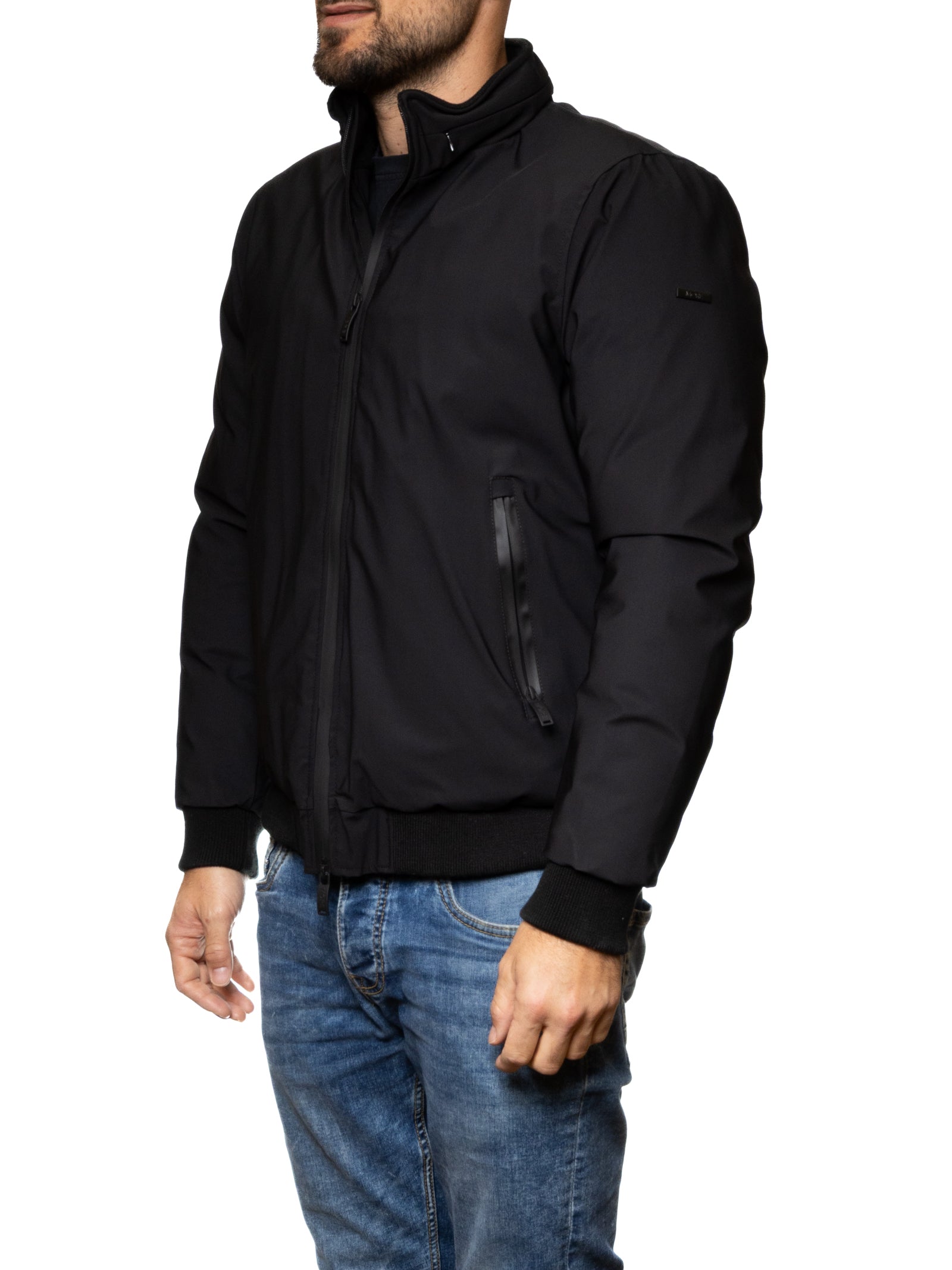 MORE giubbino tessuto nero M2031 TESS-NERO 