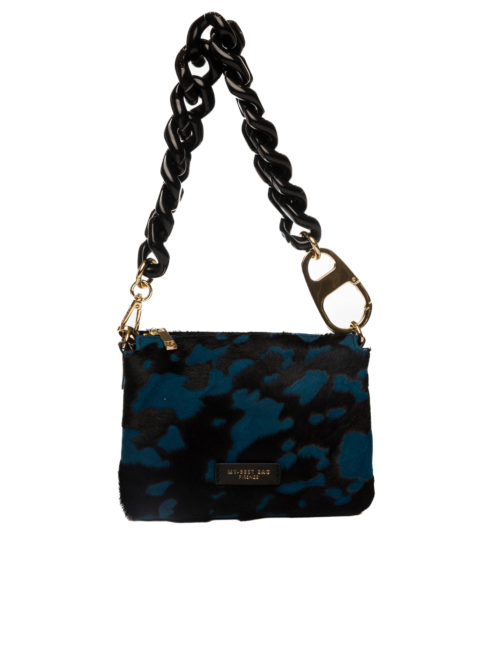 MY-BEST BAG borsa a spalla reflex blu/nera 1022 REFLEX-COBALTO 