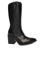 NERO GIARDINI Stivale texano pelle nero 013274 GUANTO-NERO 