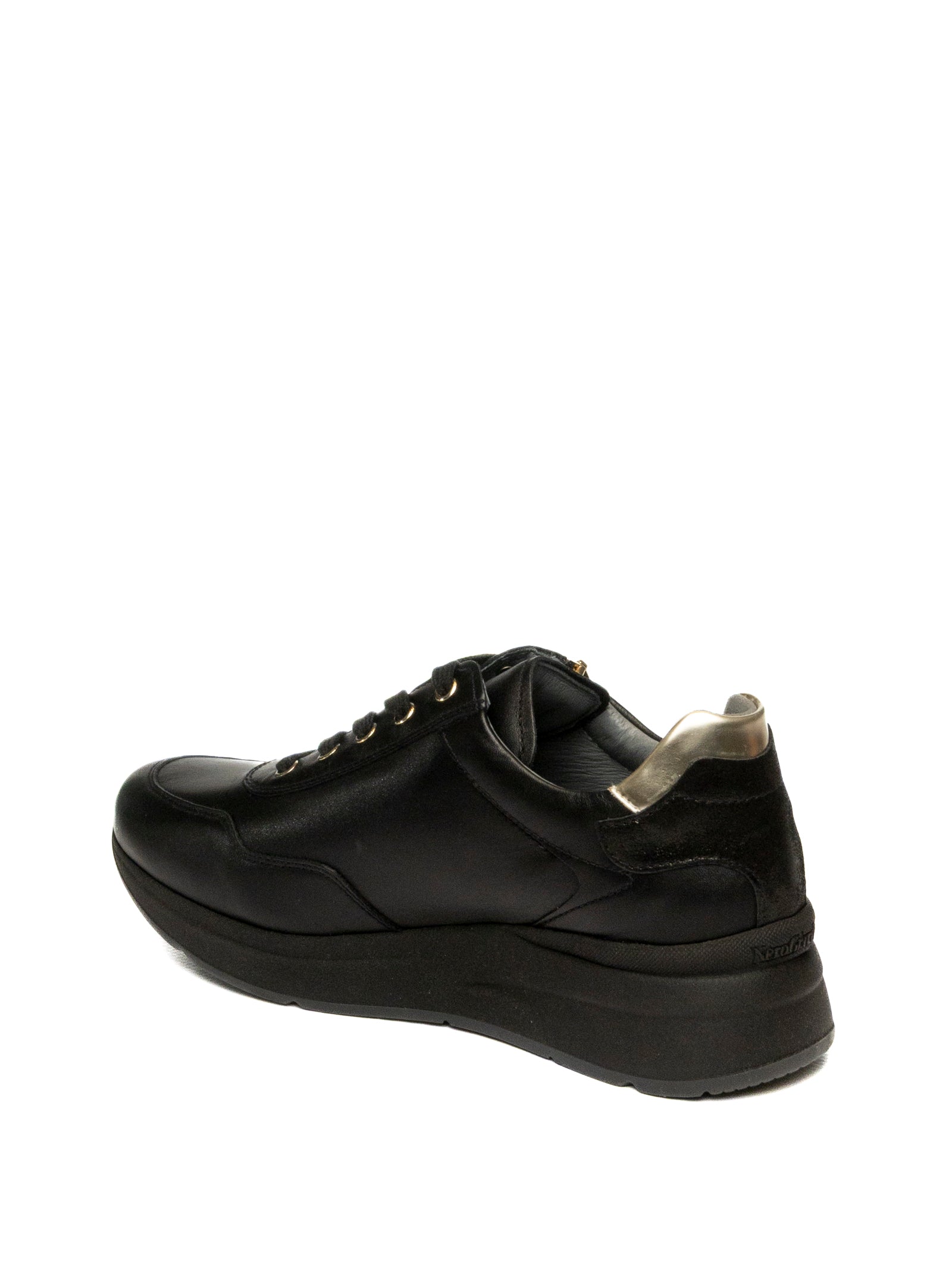 NERO GIARDINI Sneaker pelle nero 514070 GUANTO-NERO 