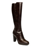 NERO GIARDINI Stivale pelle moro 514611 MANOLETE-T.MORO 