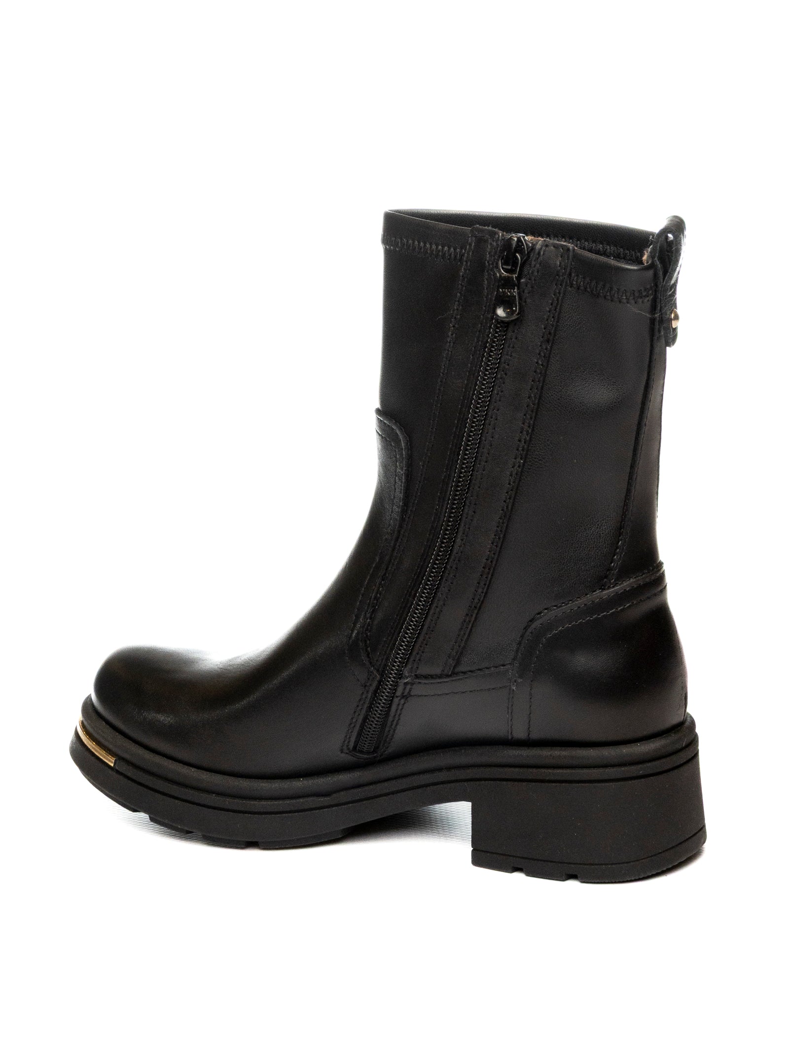 NERO GIARDINI Tronchetto pelle nero 514865 GUANTO-NERO 
