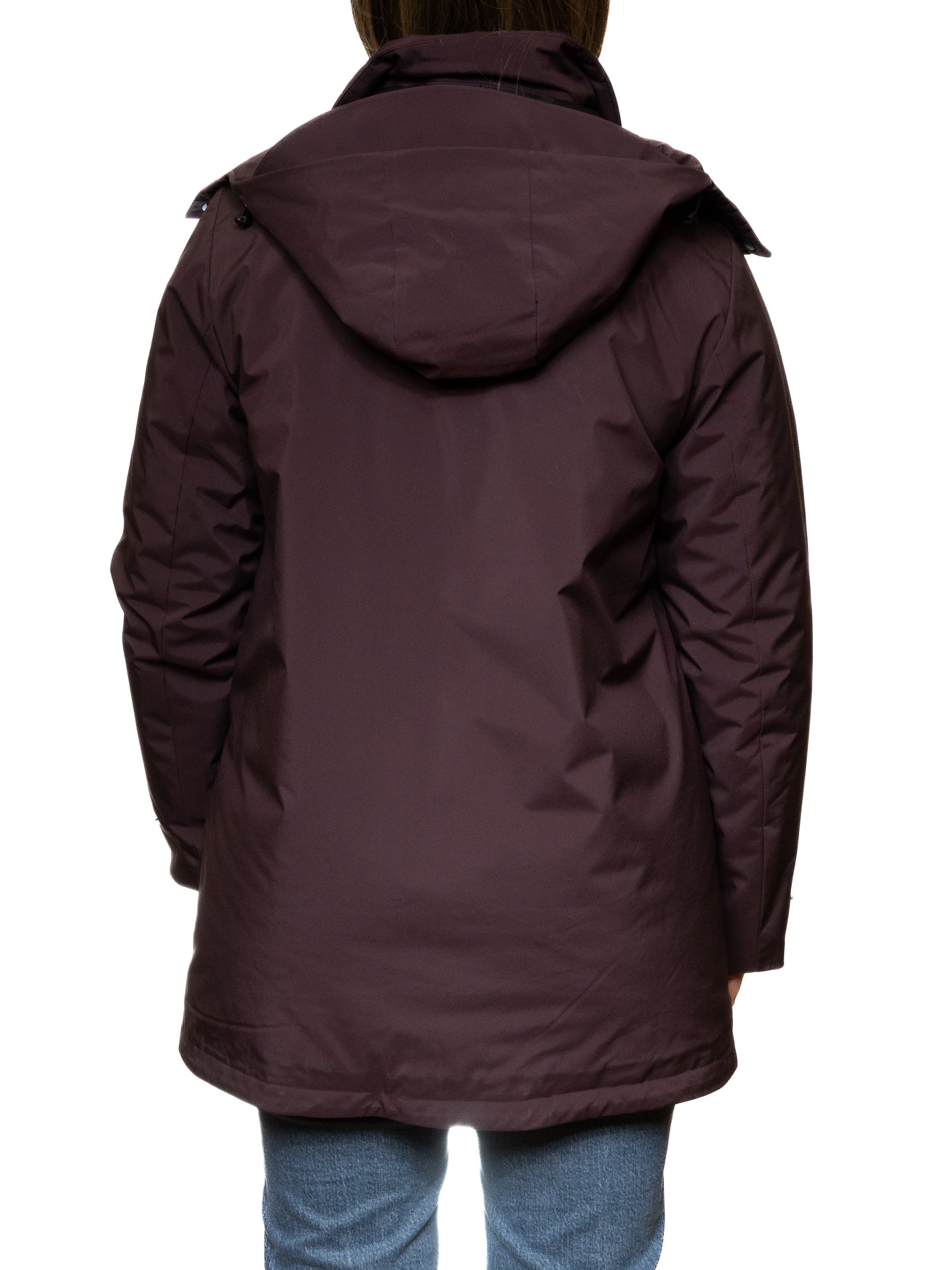 PEOPLE OF SHIBUYA parka fumiko bordeaux FUMIKO PM773-490 