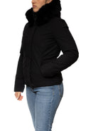REFRIGIWEAR piumino shortlady nero W99208 SHORTLADY-G06000 