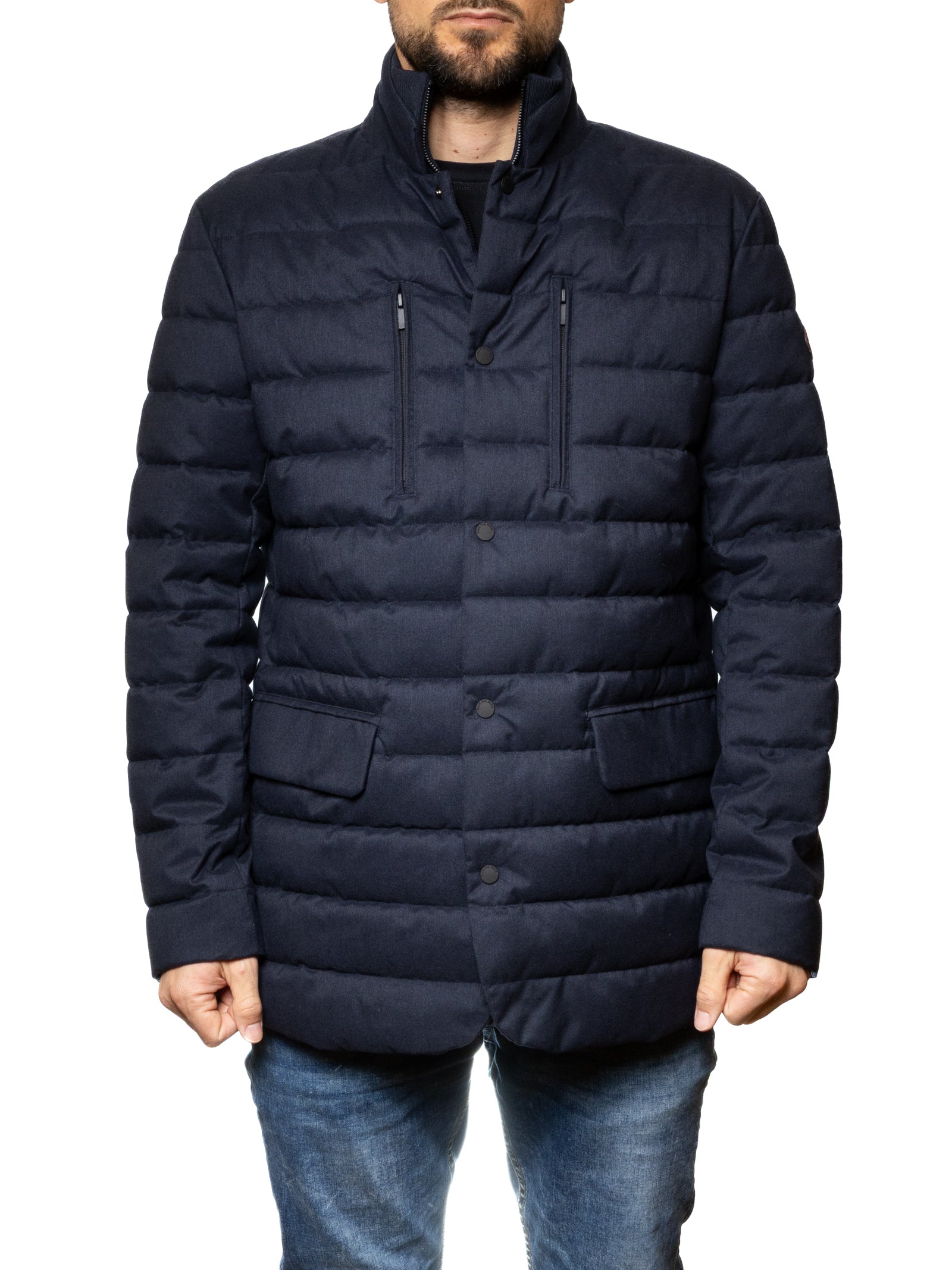 SAVE THE DUCK giubbino felipe blu D32409M FELIPE-90033 