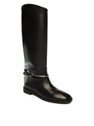 THE ICONA Stivale pelle nero EMMA65 VIT-NERO 