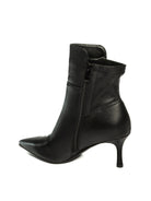 UMA PARKER NEW YORK Tronchetto pelle nero 625 NAPPA-NERO 