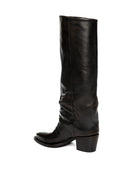 UP44 Stivale pelle nero RP953 VIT-NERO 