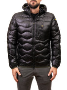 BLAUER piumino wave nero C03064 WAVE-999 