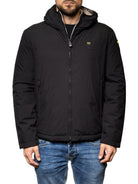 BLAUER piumino ballard nero C06082 BALLARD-999 