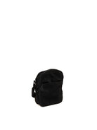 Borsa a tracolla mini in nylon nero Blauer vista dal retro con tasca esterna