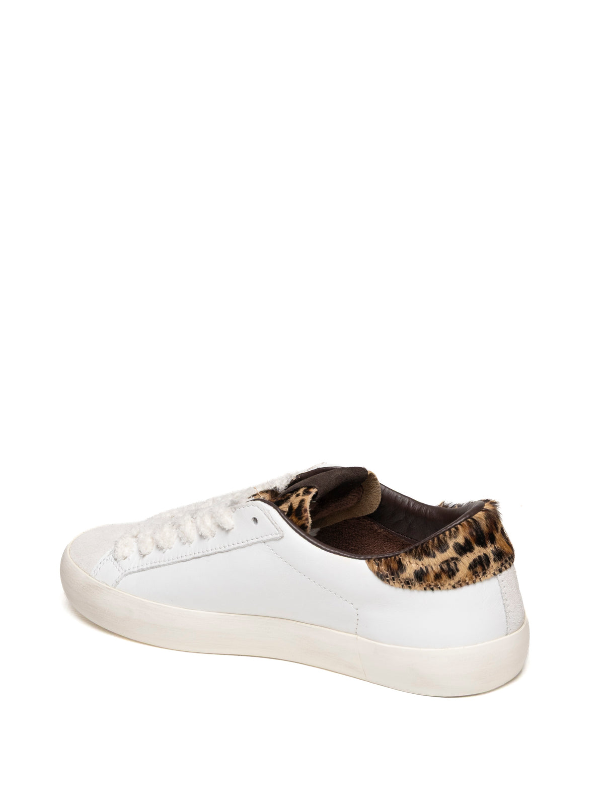 D.A.T.E.  HILL LOW D CALF-WHT/LEOP 