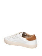 D.A.T.E.  HILL LOW U CALF-WHT/TAN 