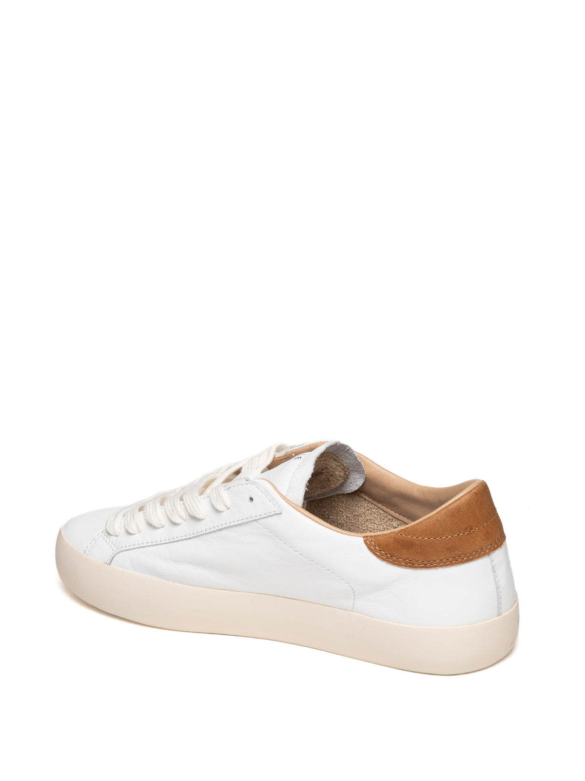 D.A.T.E.  HILL LOW U CALF-WHT/TAN 