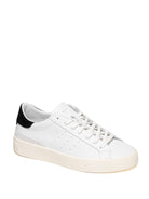 D.A.T.E.  SONICA CALF-WHT/BLK 