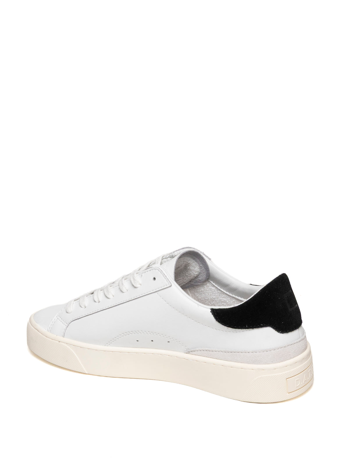 D.A.T.E.  SONICA CALF-WHT/BLK 