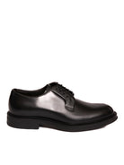 HENDERSON derby in pelle nero<BR/> 82200 VIT-NERO 