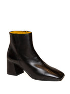 MARA BINI Tronchetto pelle nero T242 SETA-NERO 