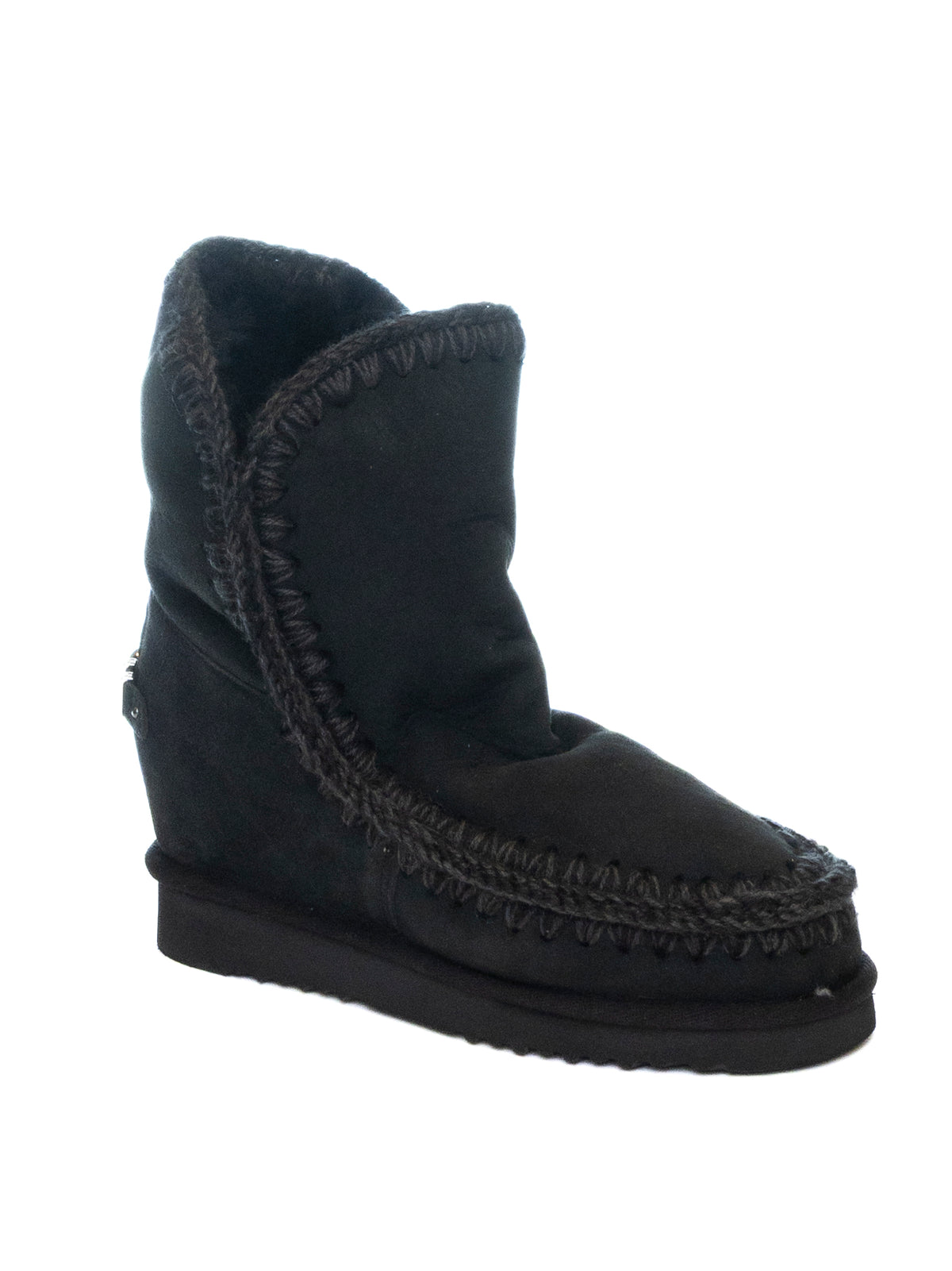 MOU Stivaletto eskimo innerwedge nero INNER,METALLOGO 121013A-BKB 