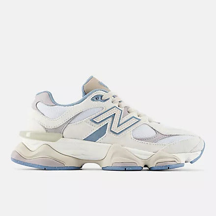 NEW BALANCE sneaker 9060 bianca/blu 9060 D 1RJ-BLUE/WHT 