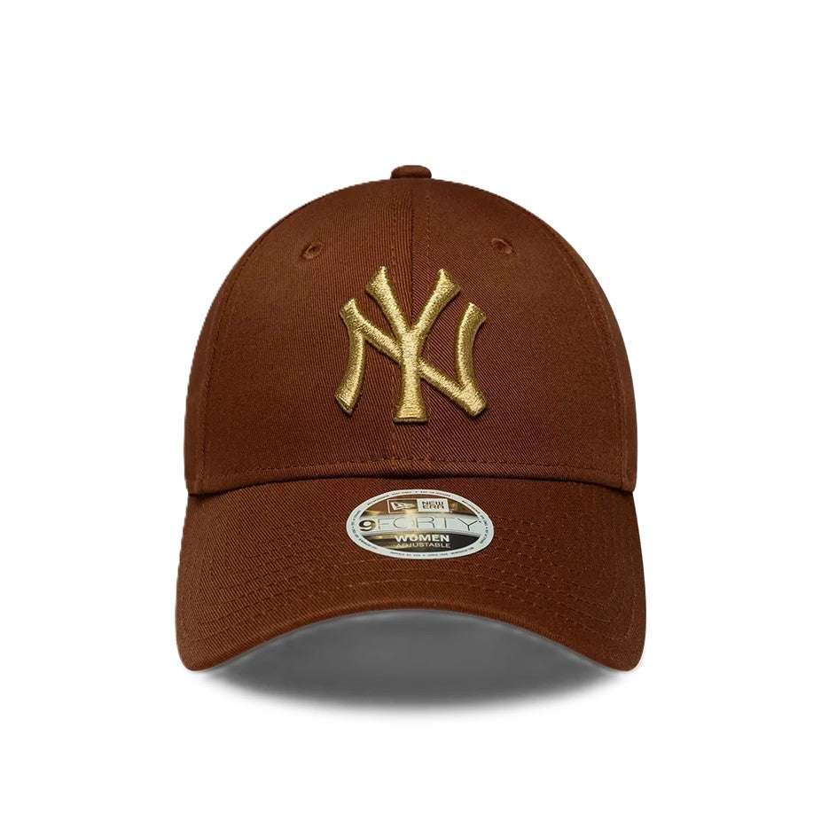 NEW ERA  60915780 9FORTY MET-BRW/GOLD 