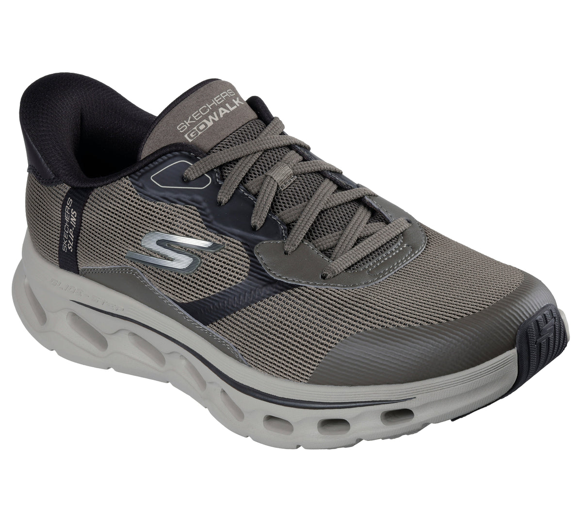 SKECHERS Sneaker go walk glide taupe 216660 GO WALK GLIDE-STEPDKTP 