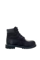 TIMBERLAND Boot in pelle impermeabile nero TB112907001 BOOT-BLACK 