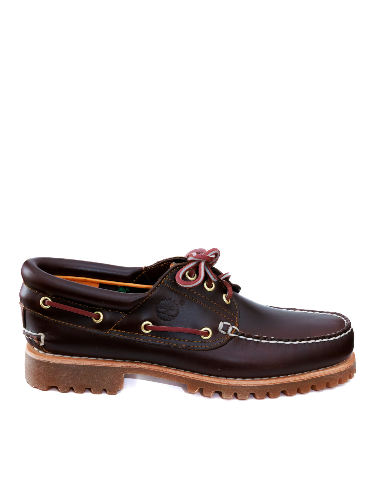 TIMBERLAND Stringata barca pelle moro TB030003214 BARCA-BROWN 
