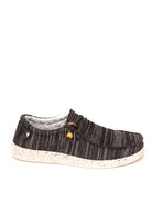 PITAS Sneaker wallabe canvas nero WP150 WALLABI KNITTED-NEGRO 
