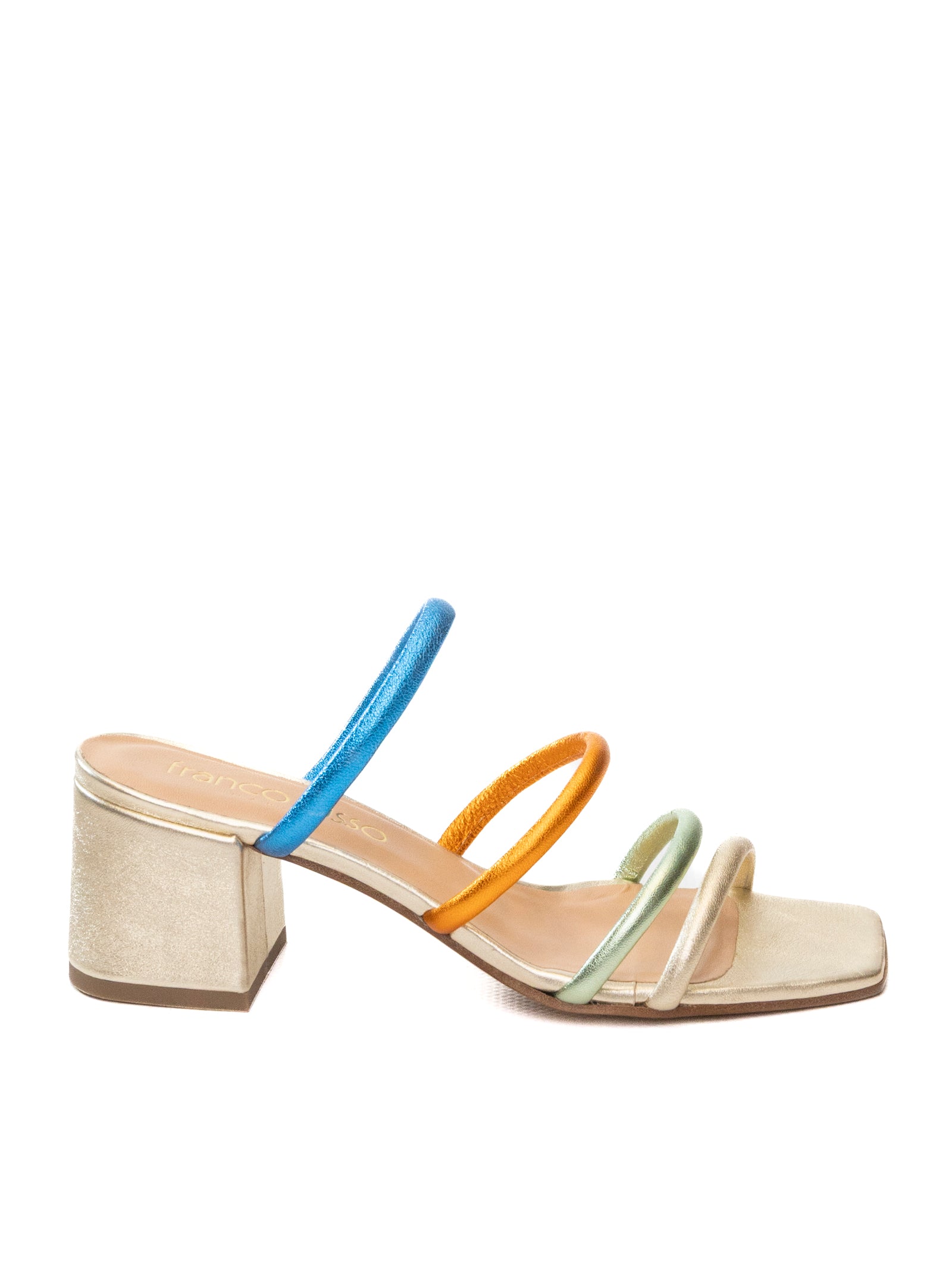 FRANCO RUSSO Sandalo 3002 multicolor 3002 LAM-MULTI 
