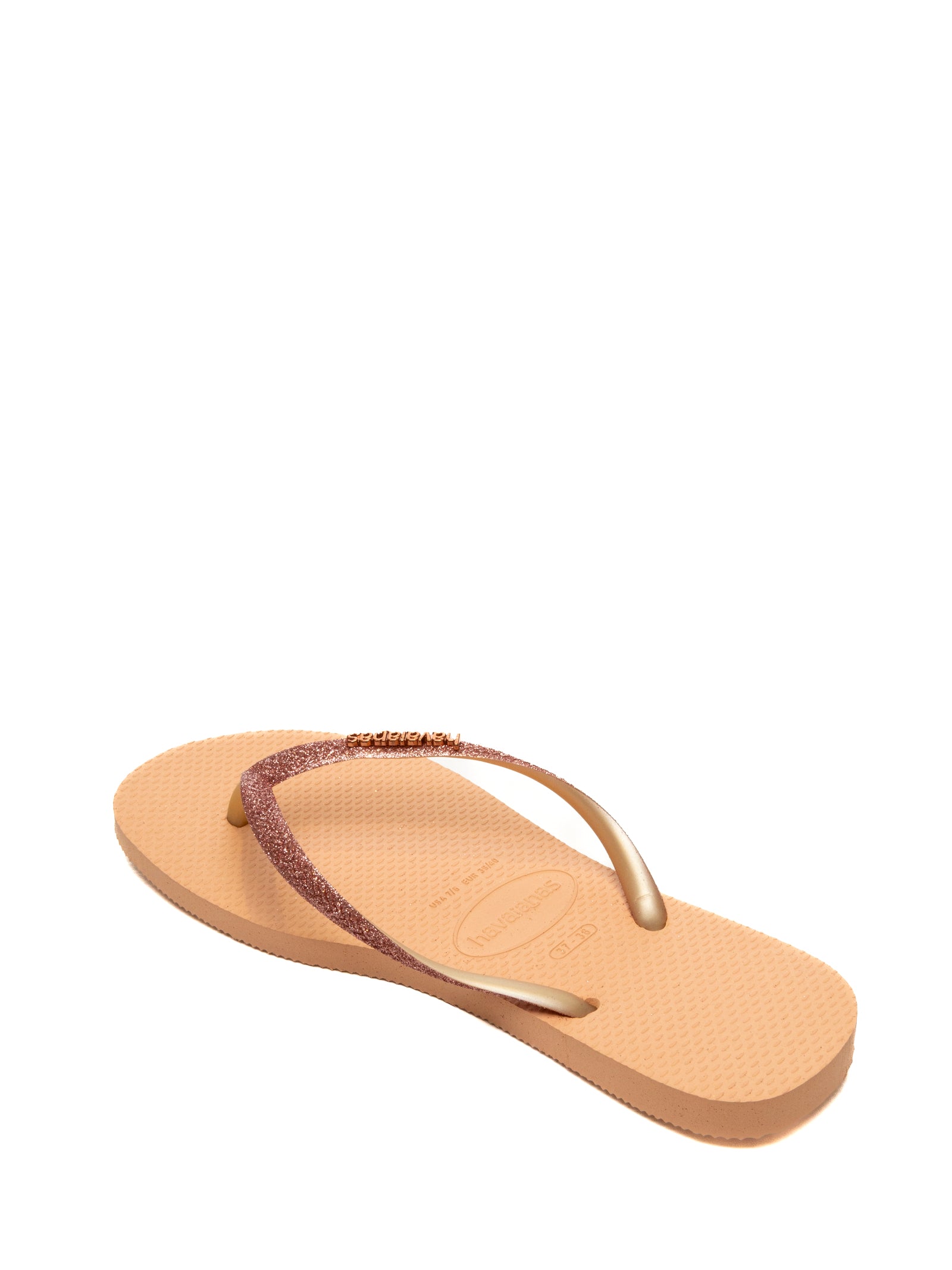 HAVAIANAS Infradito slim glitter rosa R4146975 SLIM GLITTER-9898 