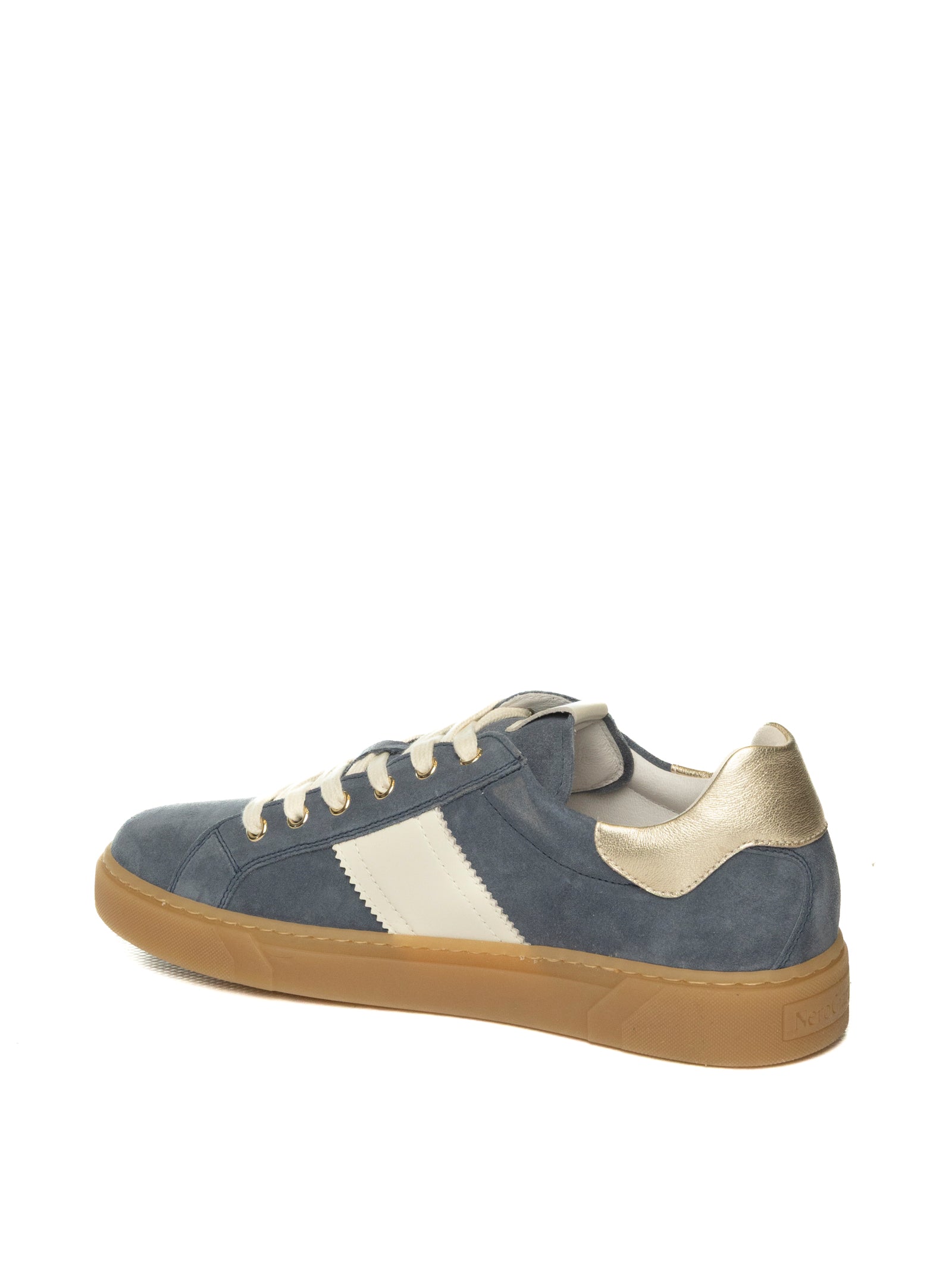 NERO GIARDINI Sneaker camoscio blu E513004D VELOUR-AVIO 