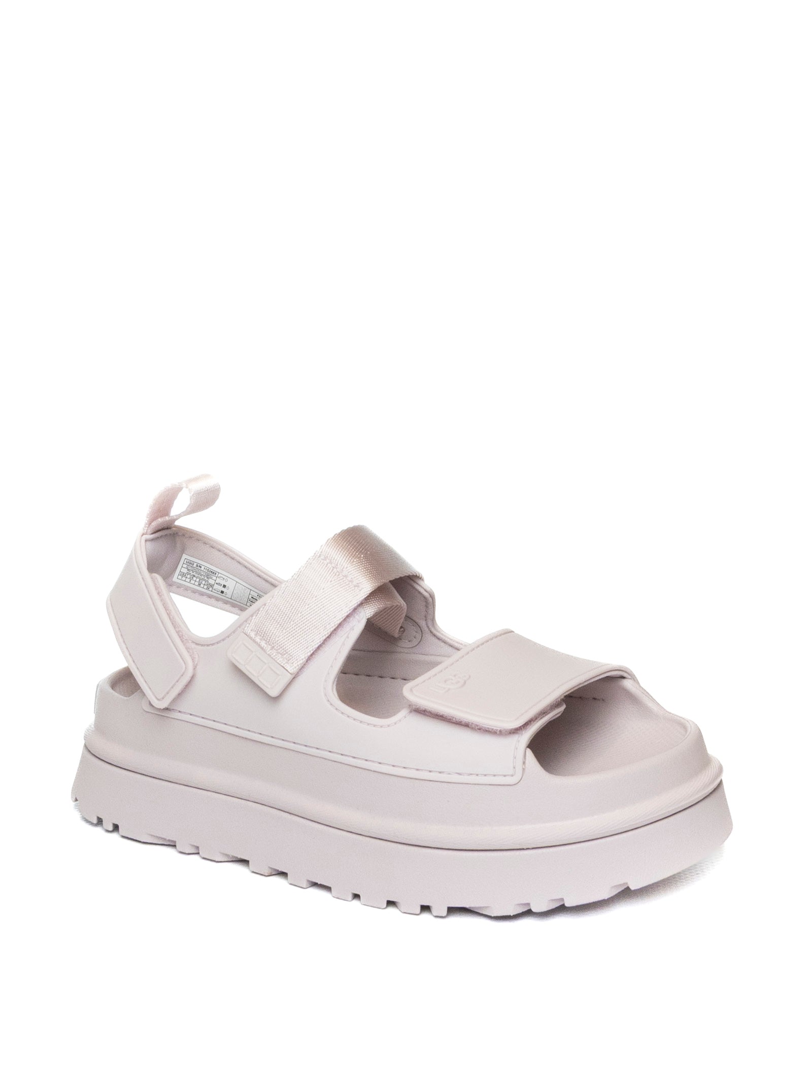 UGG sandalo golden glow bianco GOLDENGLOW PELLE-BYF 
