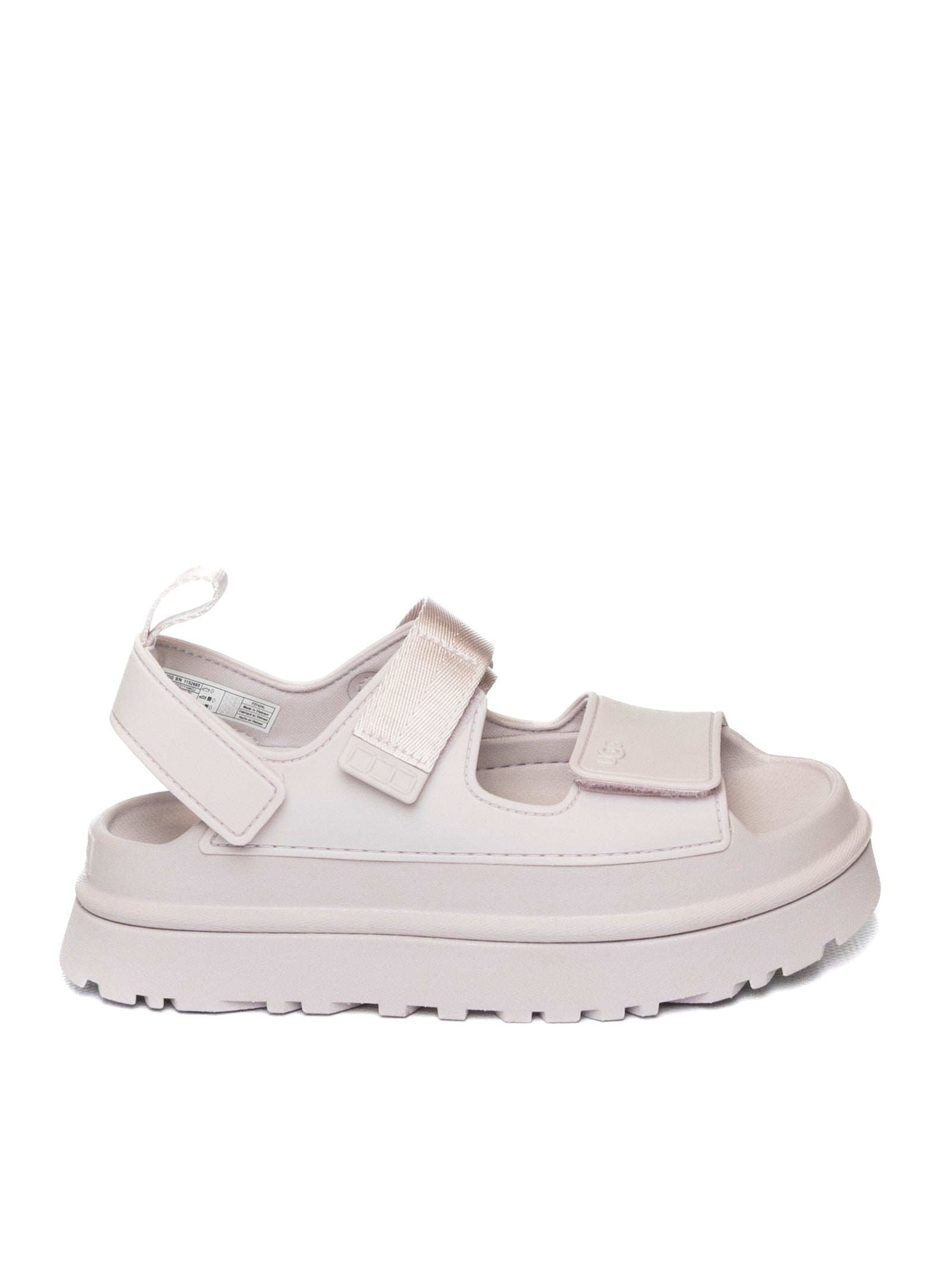 UGG sandalo golden glow bianco GOLDENGLOW PELLE-BYF 