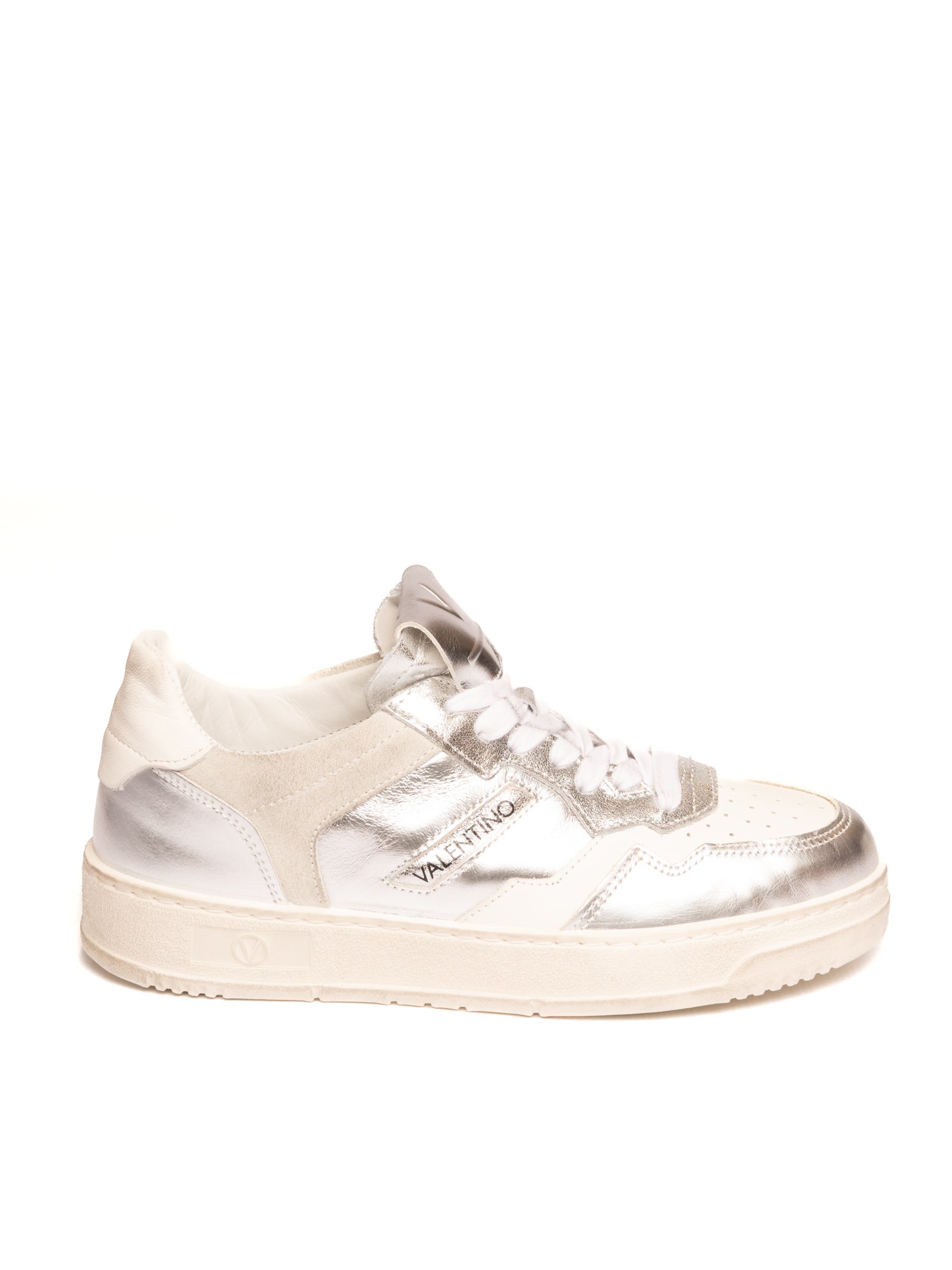VALENTINO Sneaker laminato silver 95A2501D LAM-SILVER 