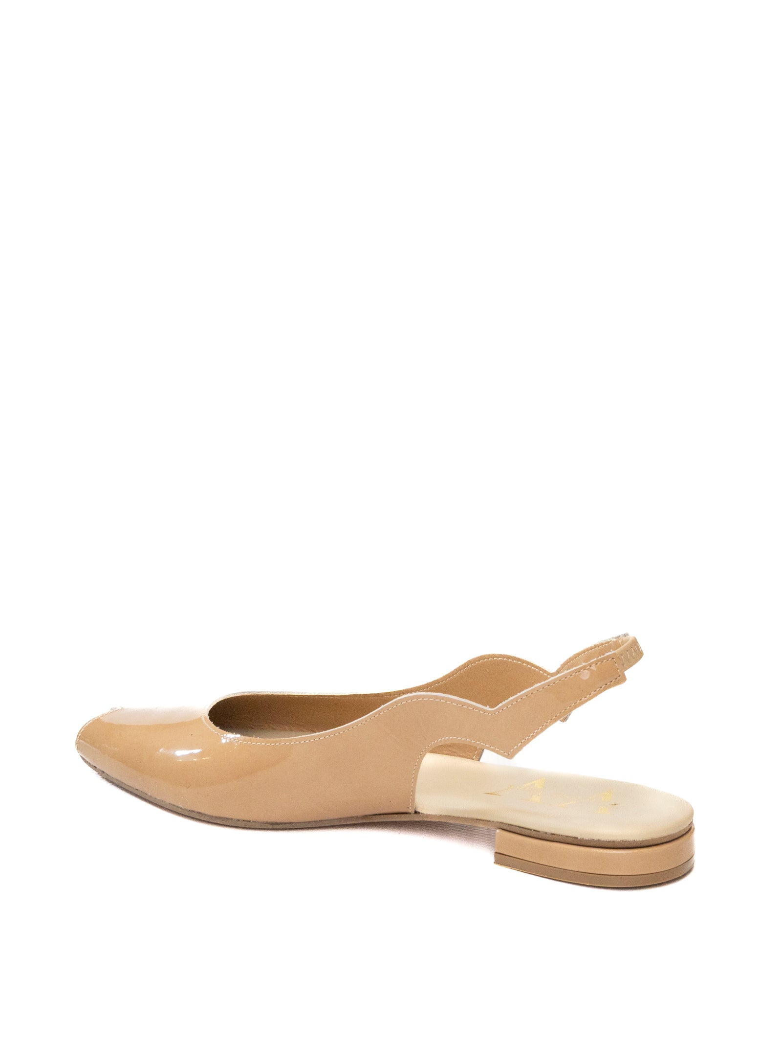 VINCENT VEGA Sandalo vernice nude CADIZ D20 VERN-BEIGE 