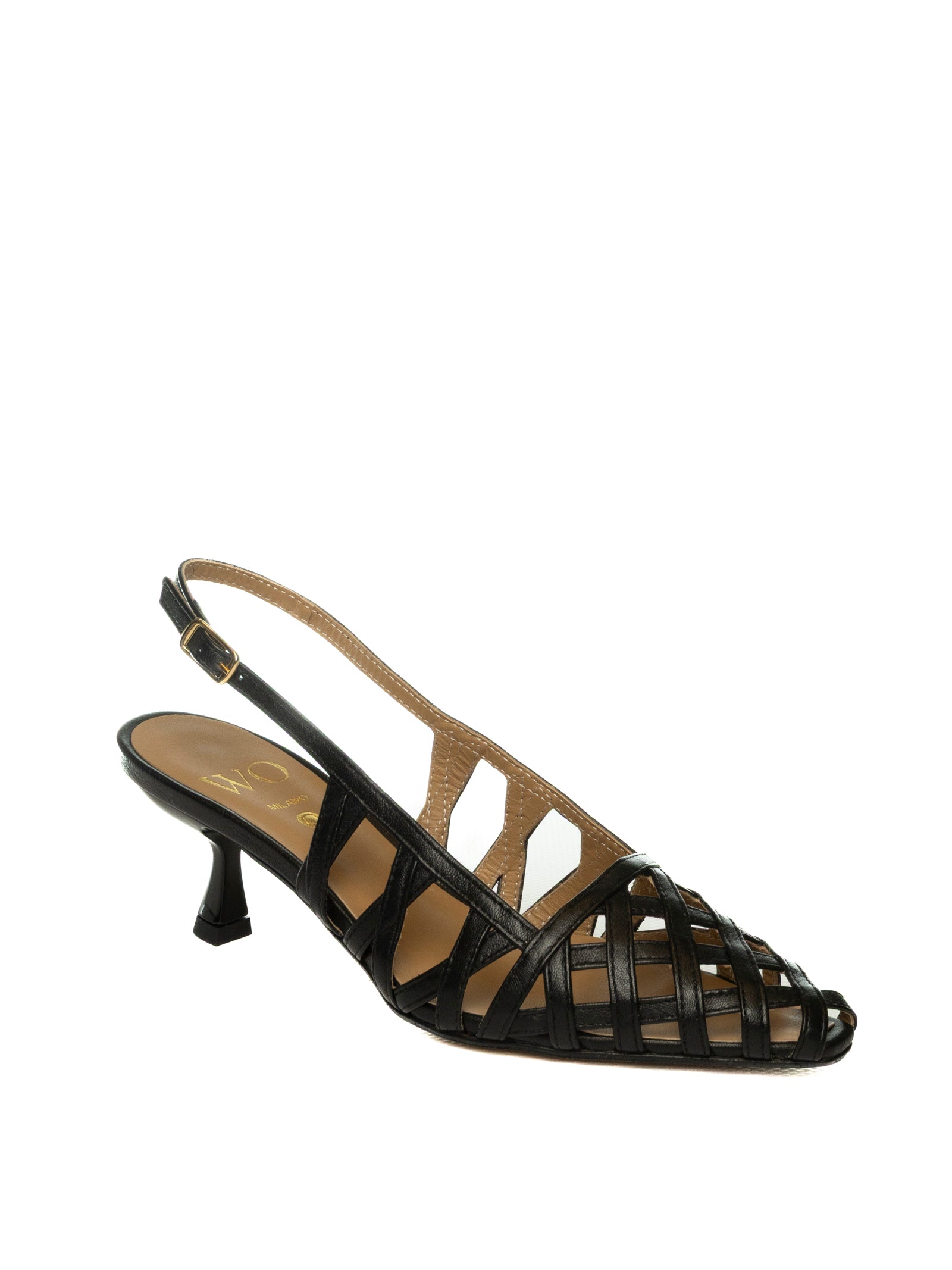 WO MILANO Chanel pelle bianco 992 SETA-NERO 