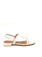 ALBANO Sandalo pelle bianco 431 SOFT/NAP-BIA 