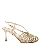 ALBANO Sandalo pelle platino 5613 SOFT-PLATINO 