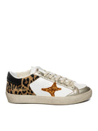 AMA BRAND DELUXE Sneaker time bianco/animalier TIME 4605-BIA/ANIM 