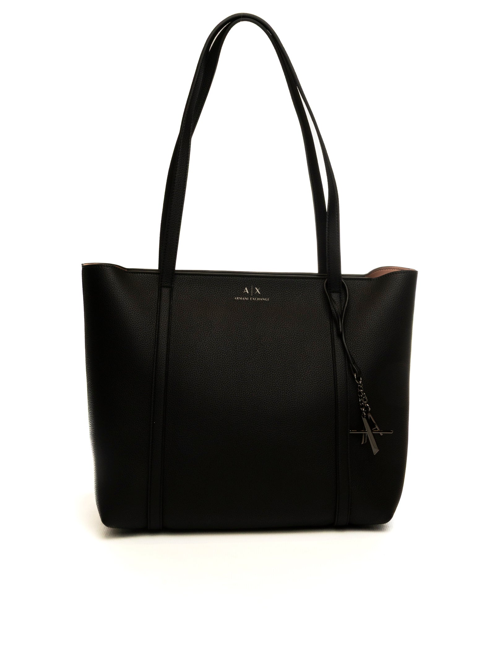 ARMANI EXCHANGE borsa a spalla nero/rosa 942930 CC726-28621 