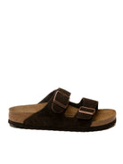 BIRKENSTOCK Sandalo arizona camoscio moro ARIZONA 1027083-MOCHA 
