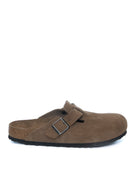 BIRKENSTOCK Boston sfb camoscio dark tea BOSTON SFB 1030861-DARK TEA 