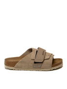 BIRKENSTOCK Sandalo kyoto camoscio taupe KYOTO 1015573-TAUPE 