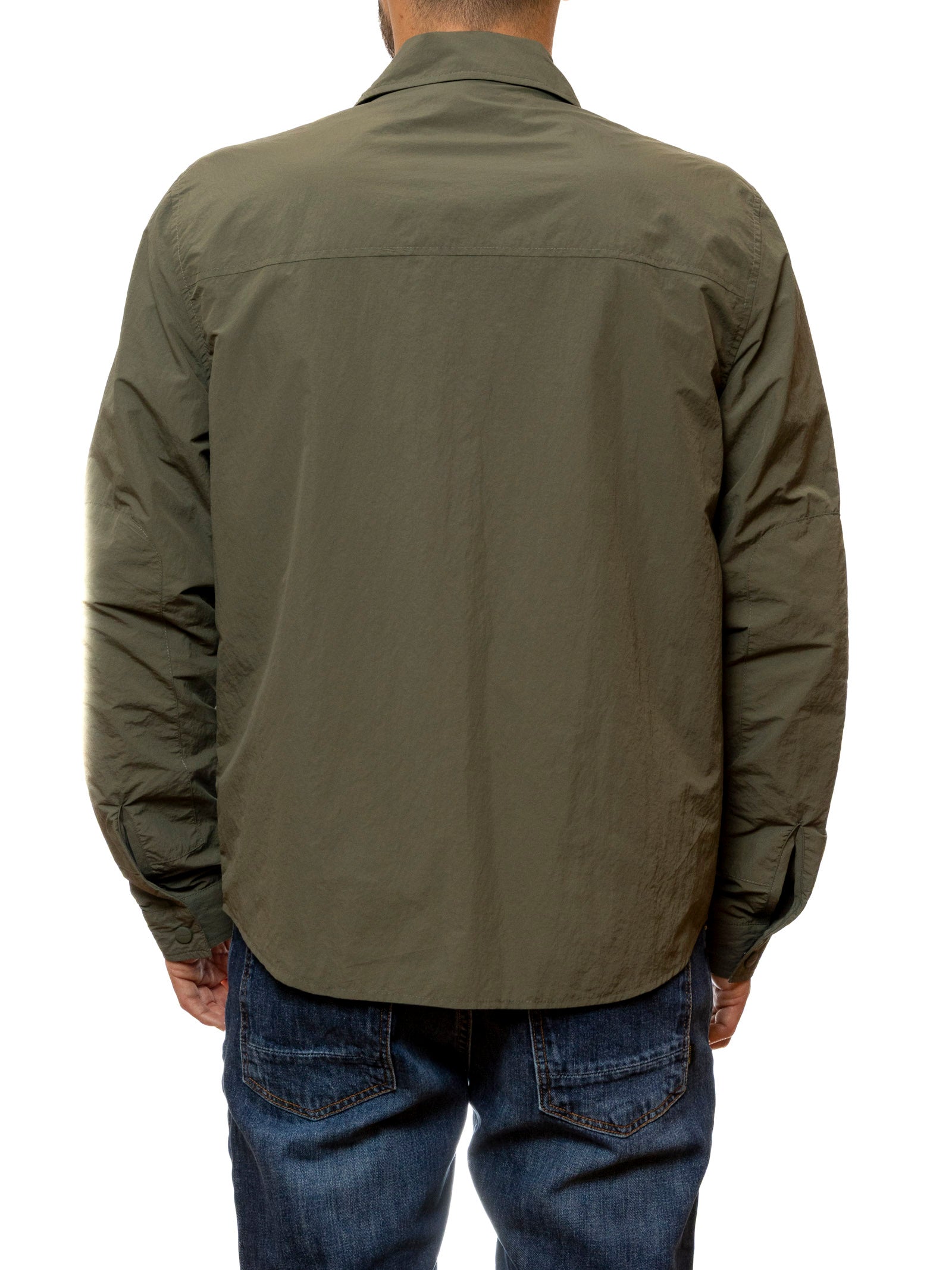 CENSURED giubbino nylon verde JMC505 TAR5-314 