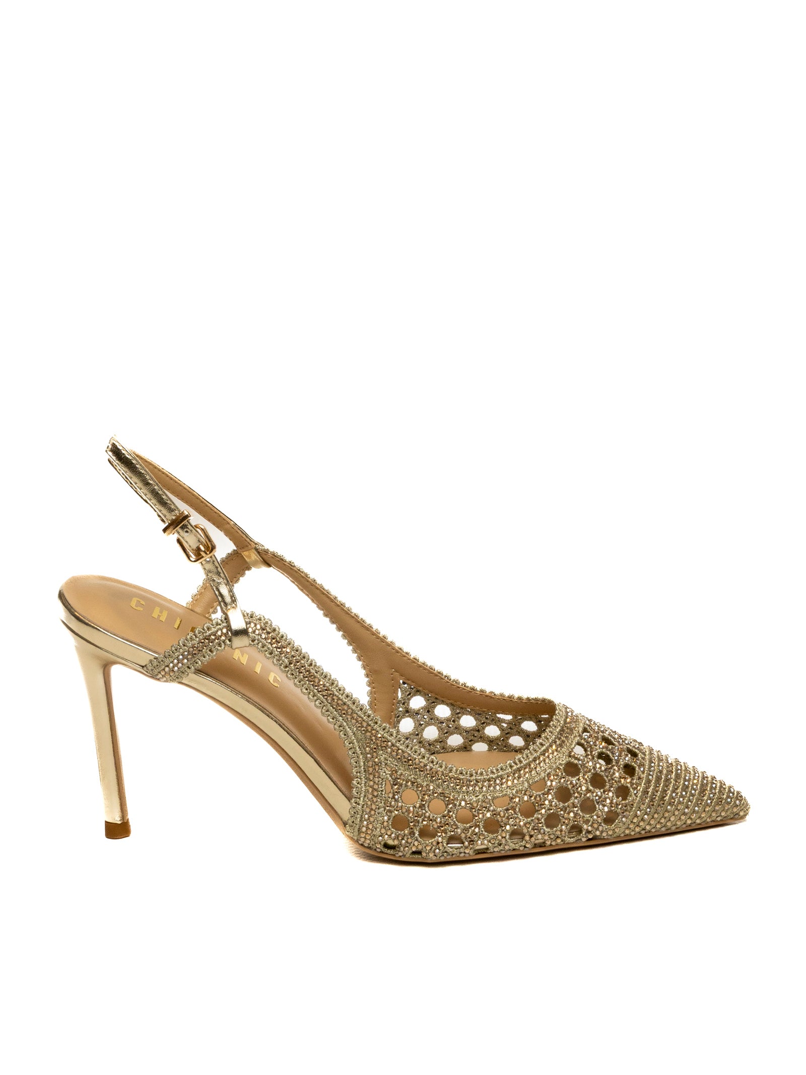 CHICONIC Chanel strass oro 275 STRASS-PLATINO 